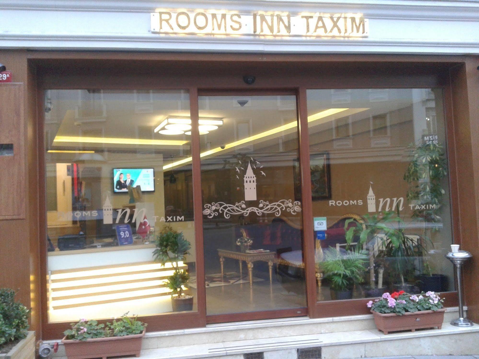 Rooms Inn Taxim Стамбул Экстерьер фото